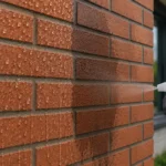 تست آبگریزی نانو آجر نما و بررسی میزان جذب آب